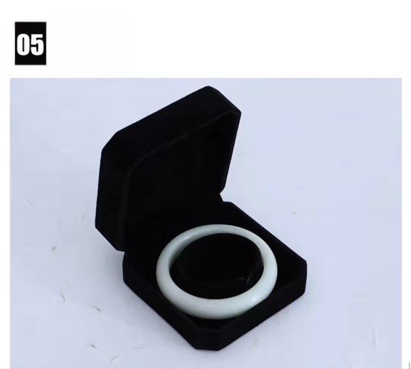 Aksominė papuošalų dėžutė, nauja apyrankės pakavimo dėžutė, aksominė demonstracinė dėžutė, apyrankės pakavimo dėžutė, aksominė aštuonkampė dėžutė, apyrankės dėžutė