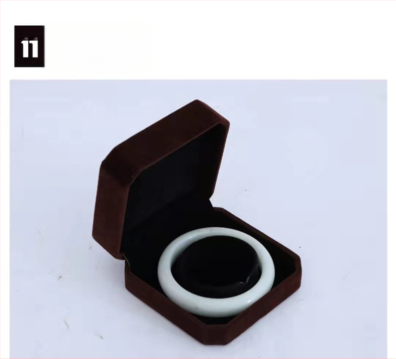 Aksominė papuošalų dėžutė, nauja apyrankės pakavimo dėžutė, aksominė demonstracinė dėžutė, apyrankės pakavimo dėžutė, aksominė aštuonkampė dėžutė, apyrankės dėžutė