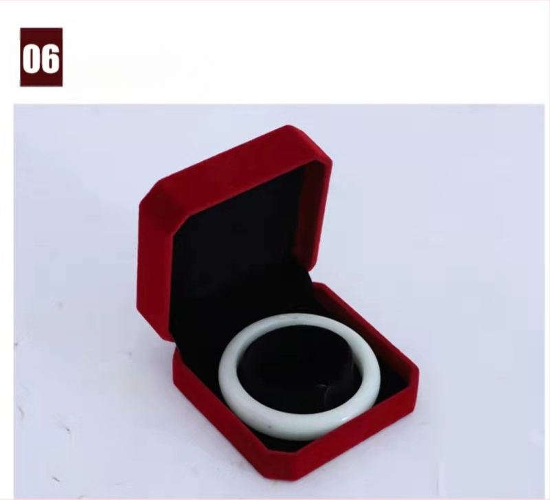 Aksominė papuošalų dėžutė, nauja apyrankės pakavimo dėžutė, aksominė demonstracinė dėžutė, apyrankės pakavimo dėžutė, aksominė aštuonkampė dėžutė, apyrankės dėžutė