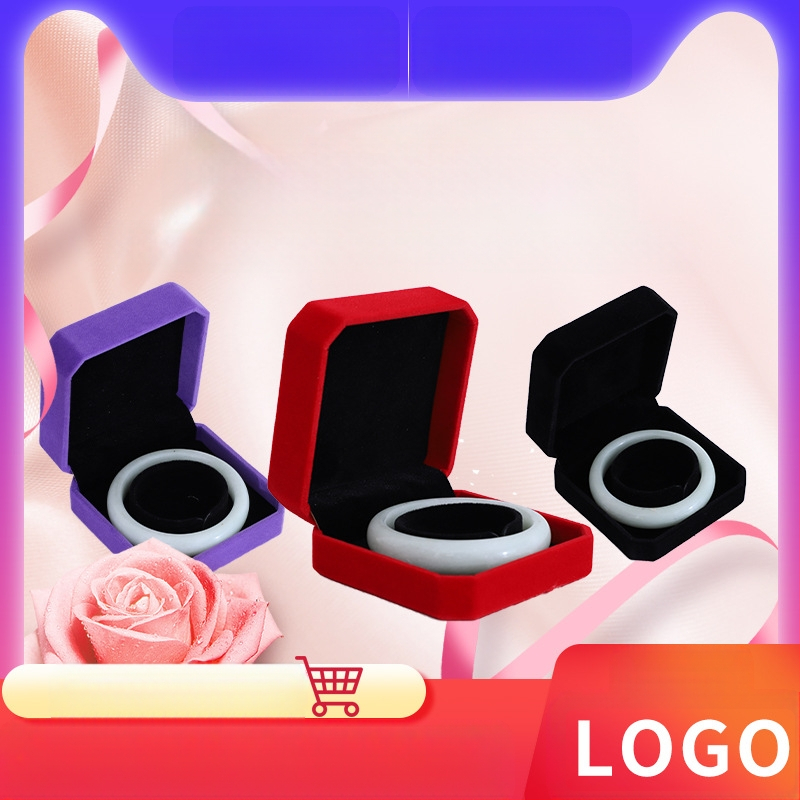 Aksominė papuošalų dėžutė, nauja apyrankės pakavimo dėžutė, aksominė demonstracinė dėžutė, apyrankės pakavimo dėžutė, aksominė aštuonkampė dėžutė, apyrankės dėžutė