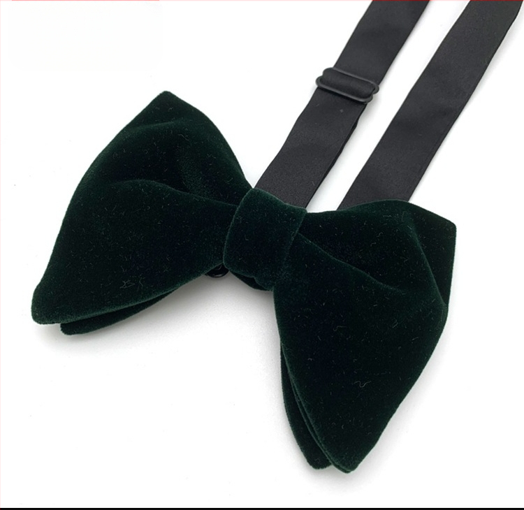 Lehma sarvest kikilips kuldne sametkangast kikilips tekstuuridega elegantne mood pulm peigmees lehma sarvest laia kujuga lips