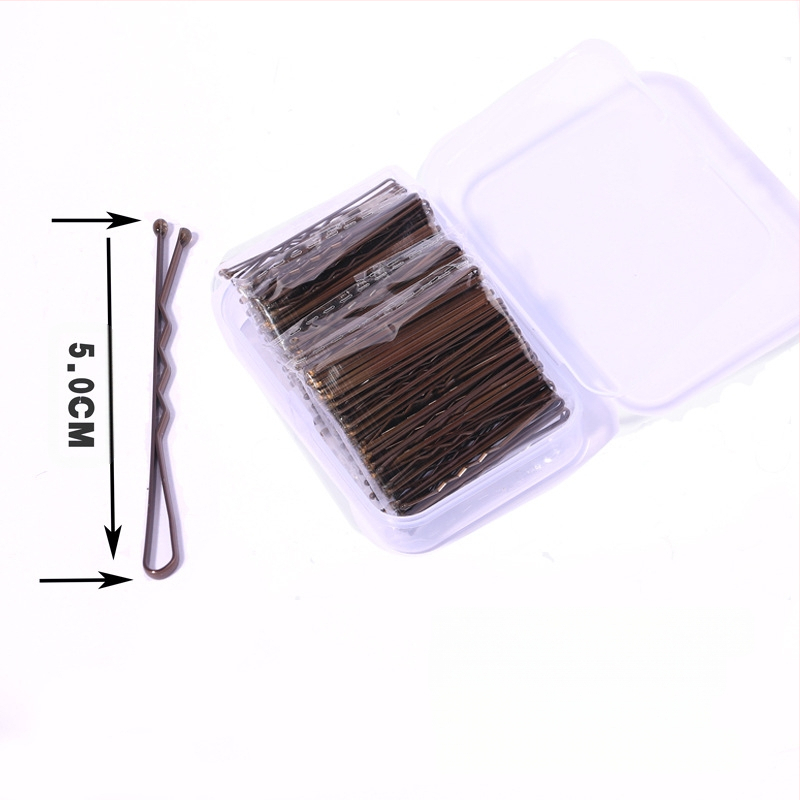 Karštas juodas žodinis segtukas, auksinis plaukų segtukas, apvalus plaukų segtukas, galvos apdangalas, disko formos plaukų segtukas dėžutėje