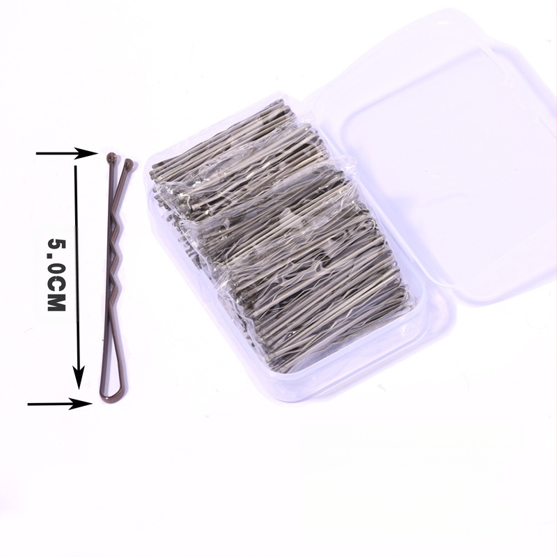 Karštas juodas žodinis segtukas, auksinis plaukų segtukas, apvalus plaukų segtukas, galvos apdangalas, disko formos plaukų segtukas dėžutėje