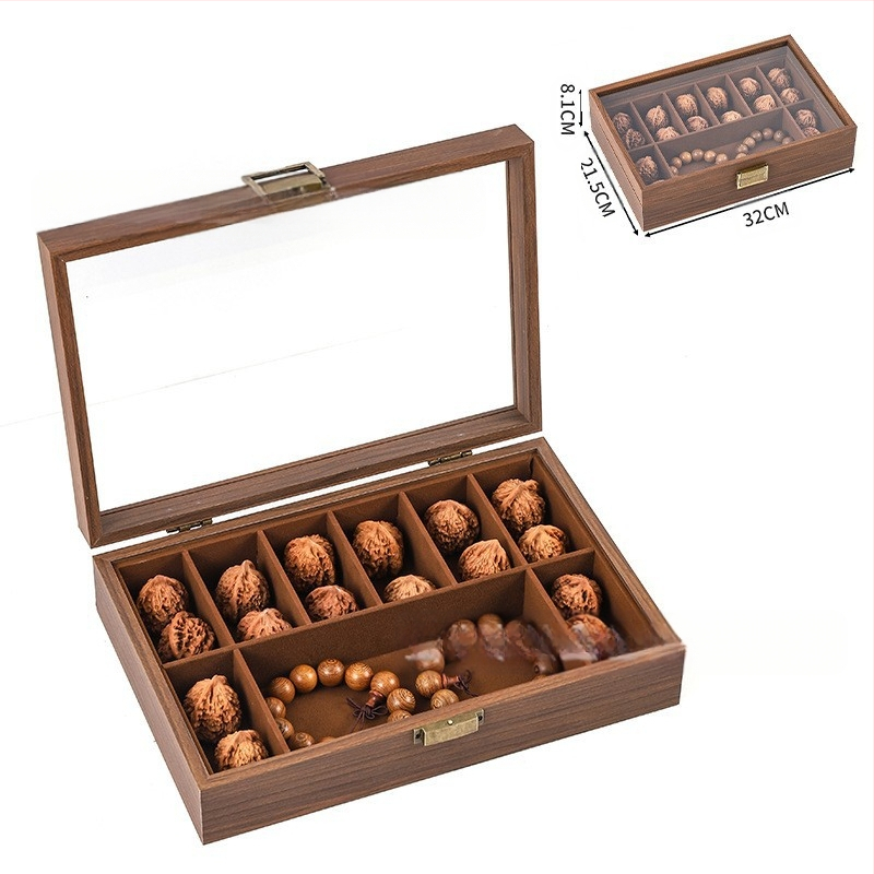 Χονδρική πώληση ρολογιών υψηλής ποιότητας, κουτί κοσμημάτων αποθήκευσης ρολογιών, έτοιμο δερμάτινο ρολόι, διαφανές κουτί αποθήκευσης παραθύρων