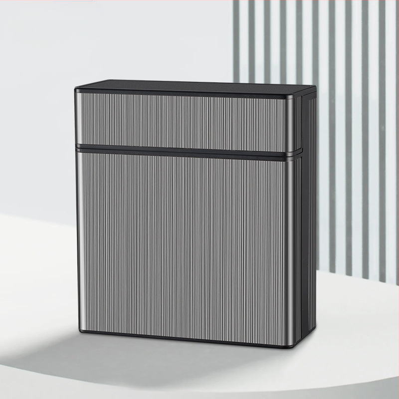 Isikupärastatud loominguline sigaretiümbris niiskuskindel suletud kaasaskantav suure mahutavusega 40 pakki jämedat spetsiaalset sigaretiümbrist