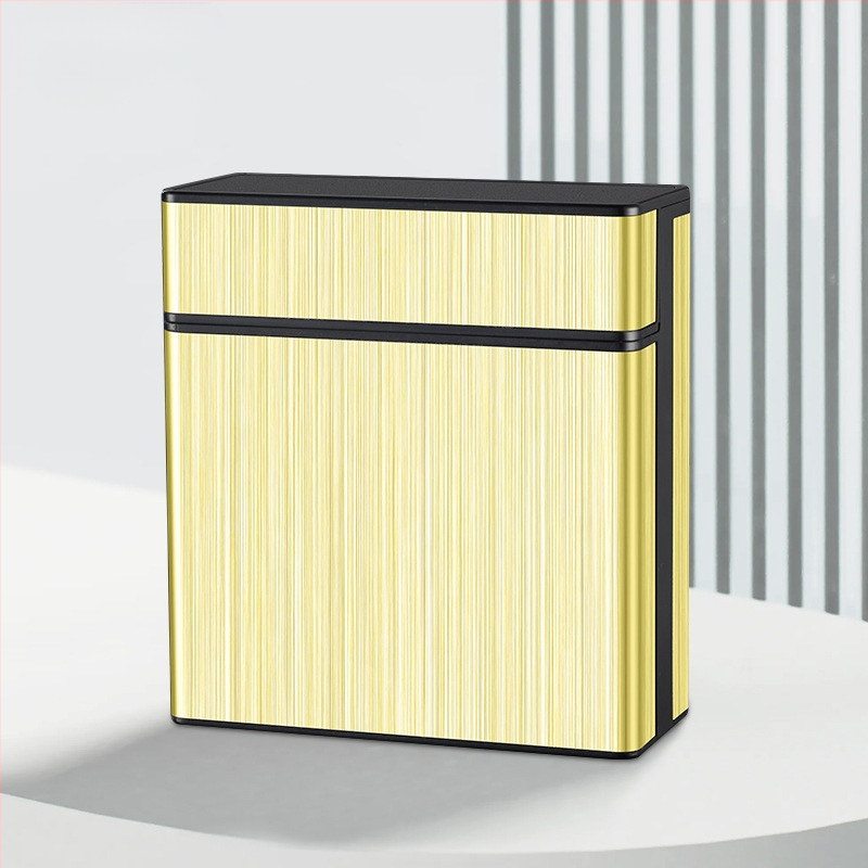 Isikupärastatud loominguline sigaretiümbris niiskuskindel suletud kaasaskantav suure mahutavusega 40 pakki jämedat spetsiaalset sigaretiümbrist