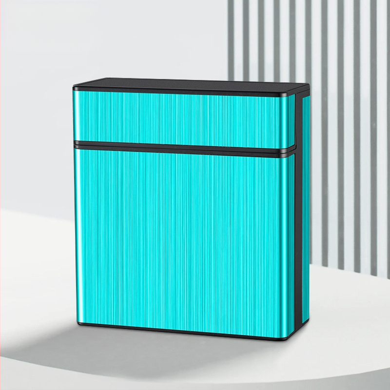 Isikupärastatud loominguline sigaretiümbris niiskuskindel suletud kaasaskantav suure mahutavusega 40 pakki jämedat spetsiaalset sigaretiümbrist