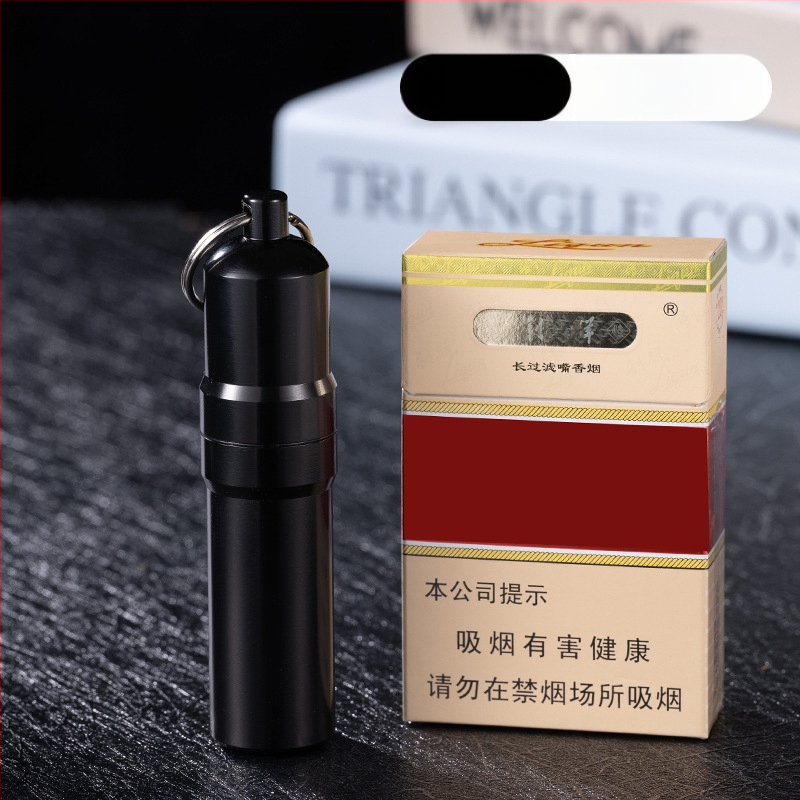 YF815 kaasaskantav ripprõngas metallist niiskuskindel sigaretipurk suletud sigaretiümbrise tehase piiriülene hulgimüügi teepurk