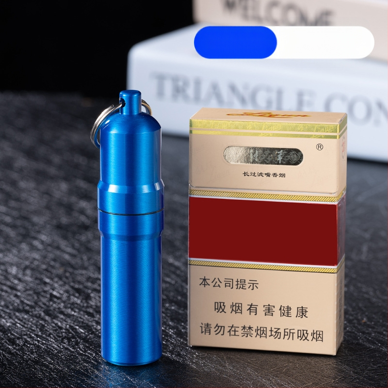 YF815 kaasaskantav ripprõngas metallist niiskuskindel sigaretipurk suletud sigaretiümbrise tehase piiriülene hulgimüügi teepurk