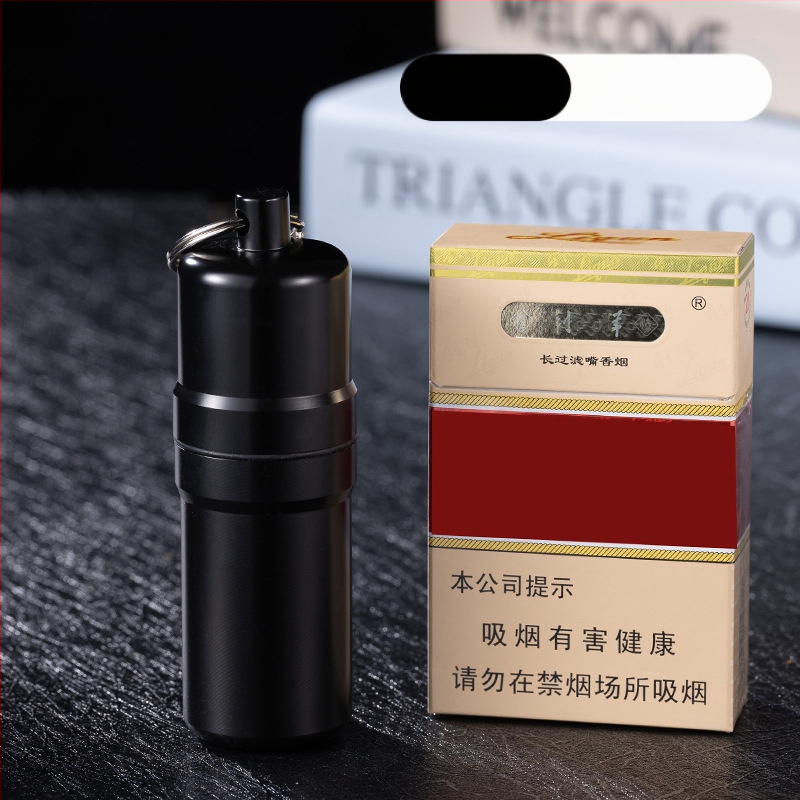 YF815 kaasaskantav ripprõngas metallist niiskuskindel sigaretipurk suletud sigaretiümbrise tehase piiriülene hulgimüügi teepurk