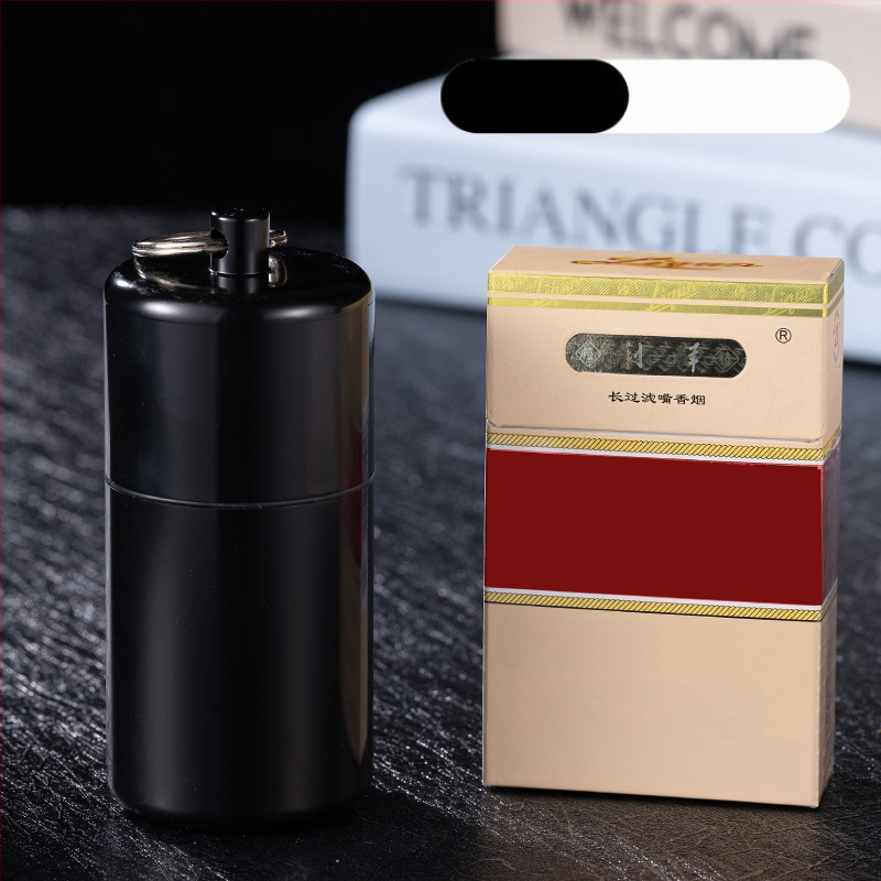 YF815 kaasaskantav ripprõngas metallist niiskuskindel sigaretipurk suletud sigaretiümbrise tehase piiriülene hulgimüügi teepurk