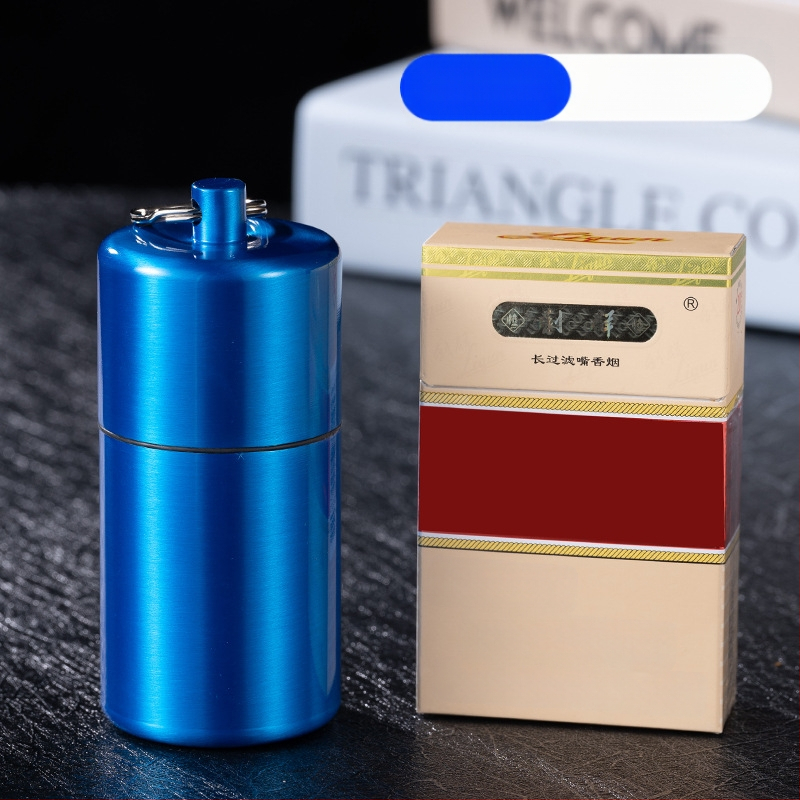 YF815 kaasaskantav ripprõngas metallist niiskuskindel sigaretipurk suletud sigaretiümbrise tehase piiriülene hulgimüügi teepurk
