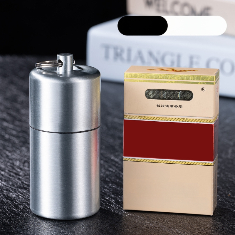 YF815 kaasaskantav ripprõngas metallist niiskuskindel sigaretipurk suletud sigaretiümbrise tehase piiriülene hulgimüügi teepurk