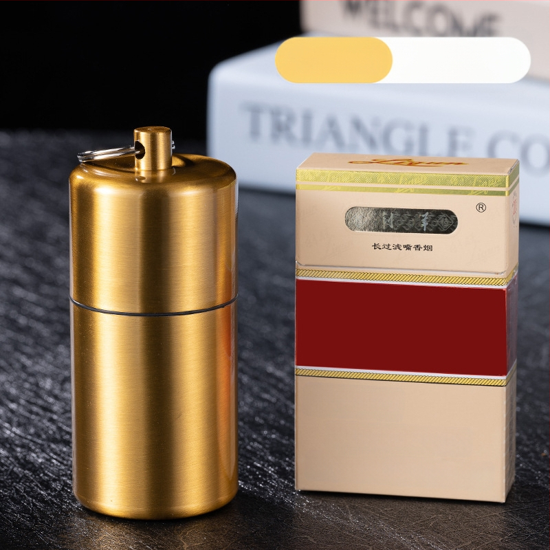 YF815 kaasaskantav ripprõngas metallist niiskuskindel sigaretipurk suletud sigaretiümbrise tehase piiriülene hulgimüügi teepurk