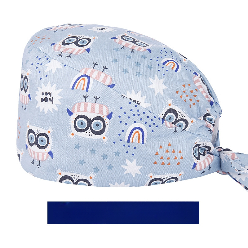 Χειρουργικά σκουφάκια για άνδρες και γυναίκες, καθαρό βαμβάκι, μεγάλο γείσο, καλοκαιρινά καπέλα οδοντιατρικής νοσοκόμας, χειρουργεία, εργασία και ιατρική περίθαλψη