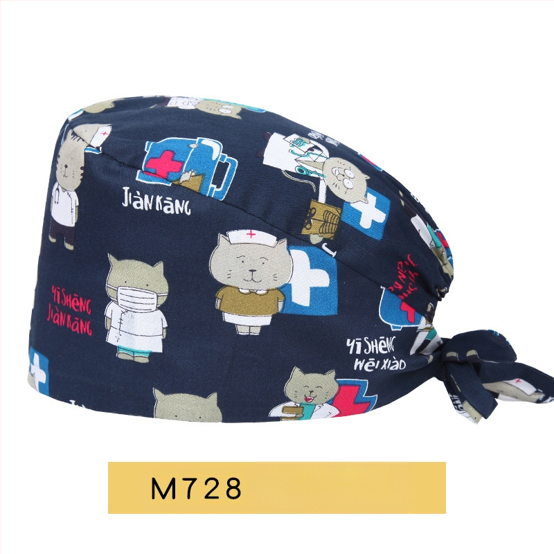 Χειρουργικά σκουφάκια για άνδρες και γυναίκες, καθαρό βαμβάκι, μεγάλο γείσο, καλοκαιρινά καπέλα οδοντιατρικής νοσοκόμας, χειρουργεία, εργασία και ιατρική περίθαλψη