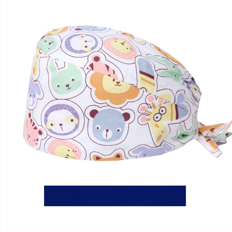 Χειρουργικά σκουφάκια για άνδρες και γυναίκες, καθαρό βαμβάκι, μεγάλο γείσο, καλοκαιρινά καπέλα οδοντιατρικής νοσοκόμας, χειρουργεία, εργασία και ιατρική περίθαλψη