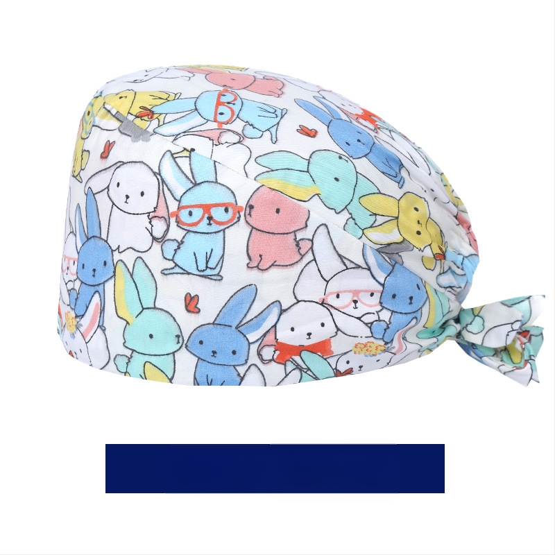 Ķirurģiskās cepures vīriešiem un sievietēm, tīra kokvilna, platas malas, vasaras mutes dobuma zobārstniecības māsu cepures, operāciju zāles ārstiem, darbam un medicīniskajai aprūpei