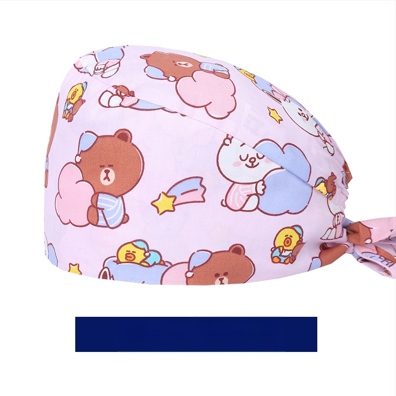 Χειρουργικά σκουφάκια για άνδρες και γυναίκες, καθαρό βαμβάκι, μεγάλο γείσο, καλοκαιρινά καπέλα οδοντιατρικής νοσοκόμας, χειρουργεία, εργασία και ιατρική περίθαλψη