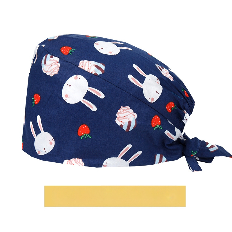 Χειρουργικά σκουφάκια για άνδρες και γυναίκες, καθαρό βαμβάκι, μεγάλο γείσο, καλοκαιρινά καπέλα οδοντιατρικής νοσοκόμας, χειρουργεία, εργασία και ιατρική περίθαλψη