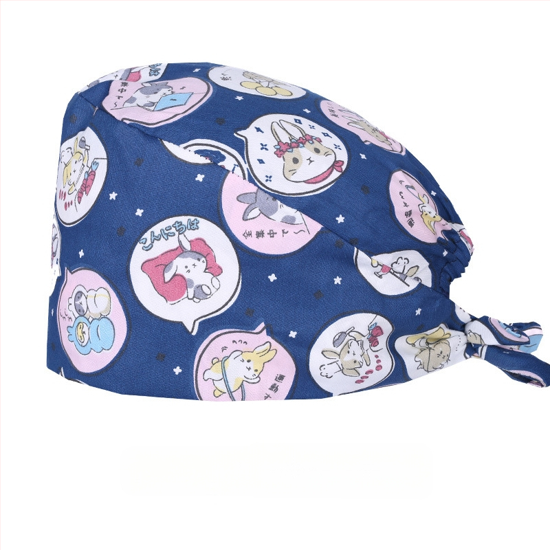 Χειρουργικά σκουφάκια για άνδρες και γυναίκες, καθαρό βαμβάκι, μεγάλο γείσο, καλοκαιρινά καπέλα οδοντιατρικής νοσοκόμας, χειρουργεία, εργασία και ιατρική περίθαλψη