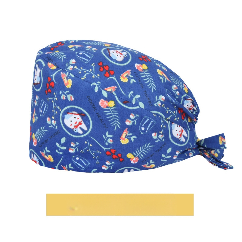 Χειρουργικά σκουφάκια για άνδρες και γυναίκες, καθαρό βαμβάκι, μεγάλο γείσο, καλοκαιρινά καπέλα οδοντιατρικής νοσοκόμας, χειρουργεία, εργασία και ιατρική περίθαλψη