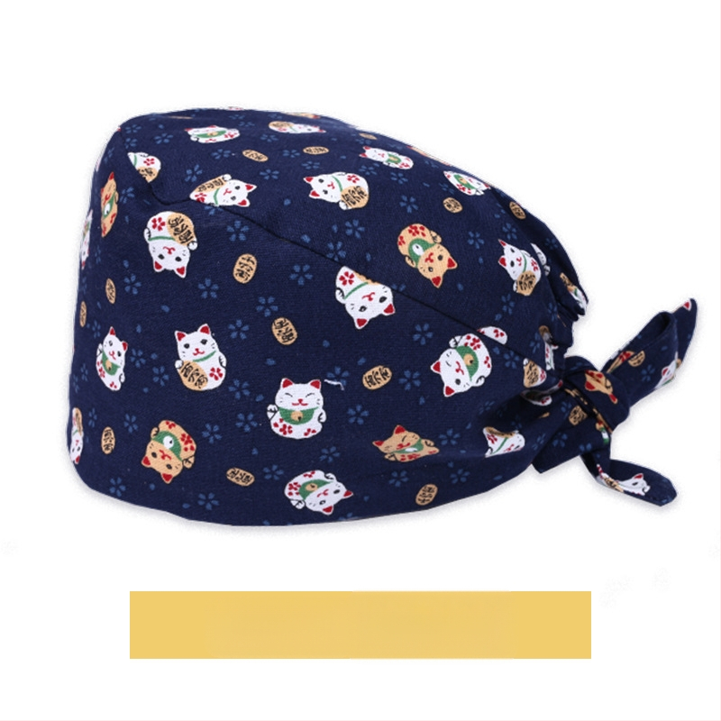 Χειρουργικά σκουφάκια για άνδρες και γυναίκες, καθαρό βαμβάκι, μεγάλο γείσο, καλοκαιρινά καπέλα οδοντιατρικής νοσοκόμας, χειρουργεία, εργασία και ιατρική περίθαλψη