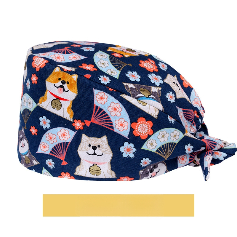 Χειρουργικά σκουφάκια για άνδρες και γυναίκες, καθαρό βαμβάκι, μεγάλο γείσο, καλοκαιρινά καπέλα οδοντιατρικής νοσοκόμας, χειρουργεία, εργασία και ιατρική περίθαλψη