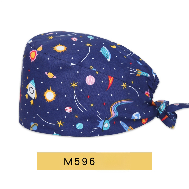 Χειρουργικά σκουφάκια για άνδρες και γυναίκες, καθαρό βαμβάκι, μεγάλο γείσο, καλοκαιρινά καπέλα οδοντιατρικής νοσοκόμας, χειρουργεία, εργασία και ιατρική περίθαλψη