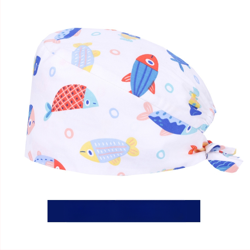 Χειρουργικά σκουφάκια για άνδρες και γυναίκες, καθαρό βαμβάκι, μεγάλο γείσο, καλοκαιρινά καπέλα οδοντιατρικής νοσοκόμας, χειρουργεία, εργασία και ιατρική περίθαλψη