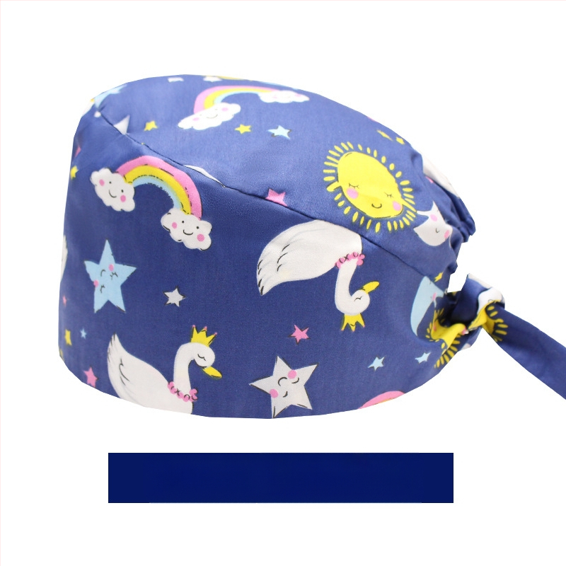 Χειρουργικά σκουφάκια για άνδρες και γυναίκες, καθαρό βαμβάκι, μεγάλο γείσο, καλοκαιρινά καπέλα οδοντιατρικής νοσοκόμας, χειρουργεία, εργασία και ιατρική περίθαλψη