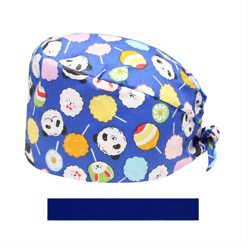 Χειρουργικά σκουφάκια για άνδρες και γυναίκες, καθαρό βαμβάκι, μεγάλο γείσο, καλοκαιρινά καπέλα οδοντιατρικής νοσοκόμας, χειρουργεία, εργασία και ιατρική περίθαλψη