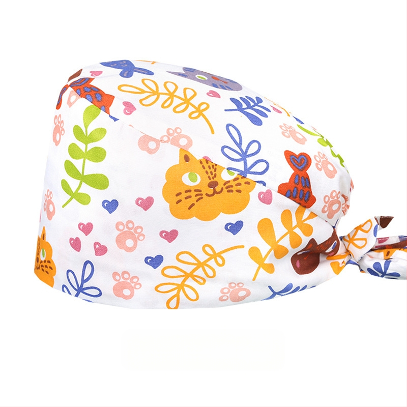 Χειρουργικά σκουφάκια για άνδρες και γυναίκες, καθαρό βαμβάκι, μεγάλο γείσο, καλοκαιρινά καπέλα οδοντιατρικής νοσοκόμας, χειρουργεία, εργασία και ιατρική περίθαλψη