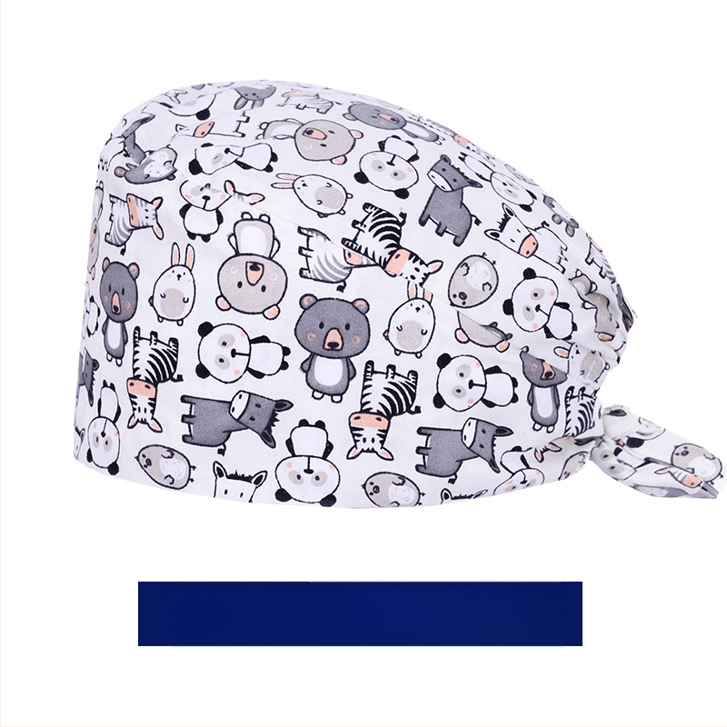 Χειρουργικά σκουφάκια για άνδρες και γυναίκες, καθαρό βαμβάκι, μεγάλο γείσο, καλοκαιρινά καπέλα οδοντιατρικής νοσοκόμας, χειρουργεία, εργασία και ιατρική περίθαλψη