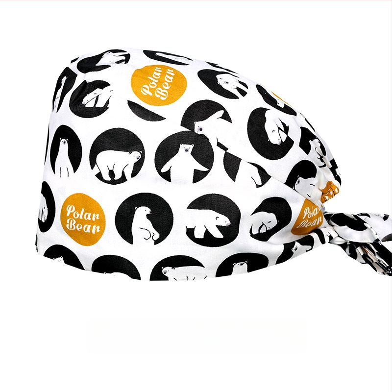 Χειρουργικά σκουφάκια για άνδρες και γυναίκες, καθαρό βαμβάκι, μεγάλο γείσο, καλοκαιρινά καπέλα οδοντιατρικής νοσοκόμας, χειρουργεία, εργασία και ιατρική περίθαλψη