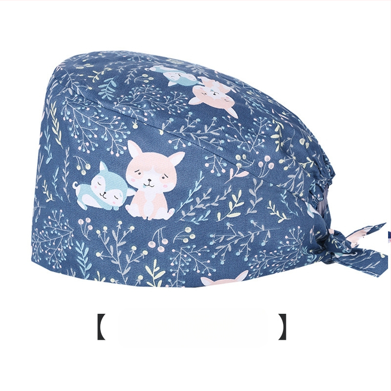 Χειρουργικά σκουφάκια για άνδρες και γυναίκες, καθαρό βαμβάκι, μεγάλο γείσο, καλοκαιρινά καπέλα οδοντιατρικής νοσοκόμας, χειρουργεία, εργασία και ιατρική περίθαλψη