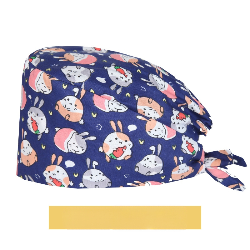 Χειρουργικά σκουφάκια για άνδρες και γυναίκες, καθαρό βαμβάκι, μεγάλο γείσο, καλοκαιρινά καπέλα οδοντιατρικής νοσοκόμας, χειρουργεία, εργασία και ιατρική περίθαλψη