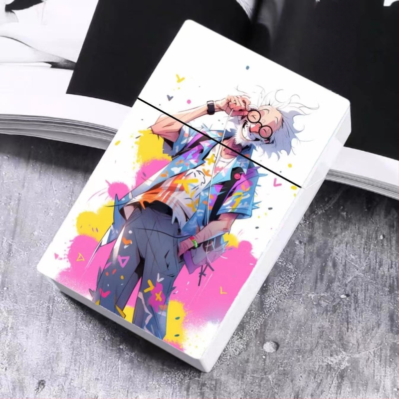 2024. aasta väliskaubanduse uus sigaretiümbris, värvitud plastist meeste sigaretiümbris, liblikas, kass, armas naiste sigaretiümbris, kaartide hoiukarp