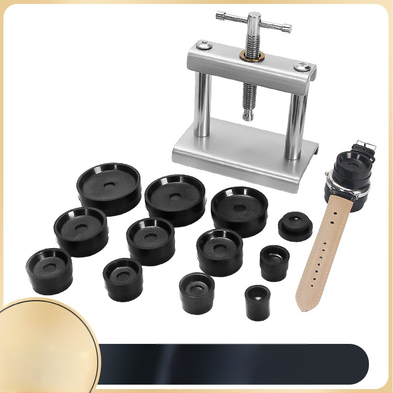 Инструмент за ремонт на часовници, механична машина за затваряне на кварцови часовници, преса за заден капак, инструмент за смяна на батерията, настолна машина за затваряне