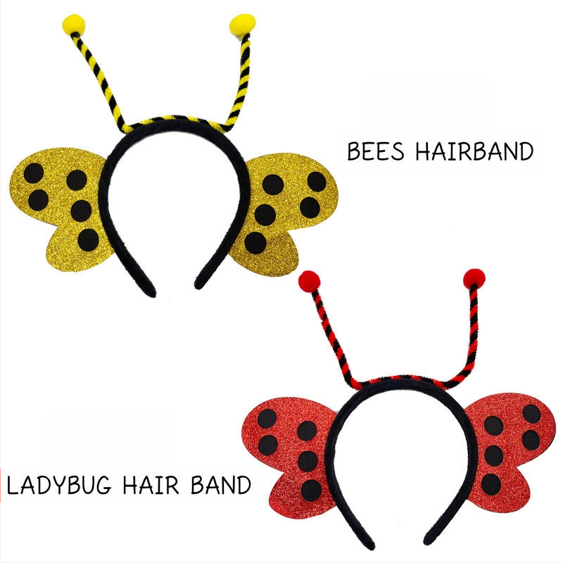 Kreatív vicces pillangó fejpánt gyerekeknek szuper aranyos aranyos fejpánt lányoknak szerepjáték hajkártya arcmosó ünnepi fejdísz