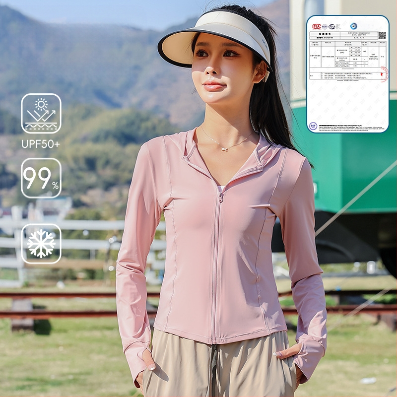 2025 Νέα Ρούχα Αντηλιακής Προστασίας από Βινύλιο Ice Silk Upf50+ για Γυναικεία Ρούχα για Δέρμα με Αντιηλιακή Προστασία από Ακτινοβολία UV Ρούχα Αντηλιακής Προστασίας για Γυναικεία