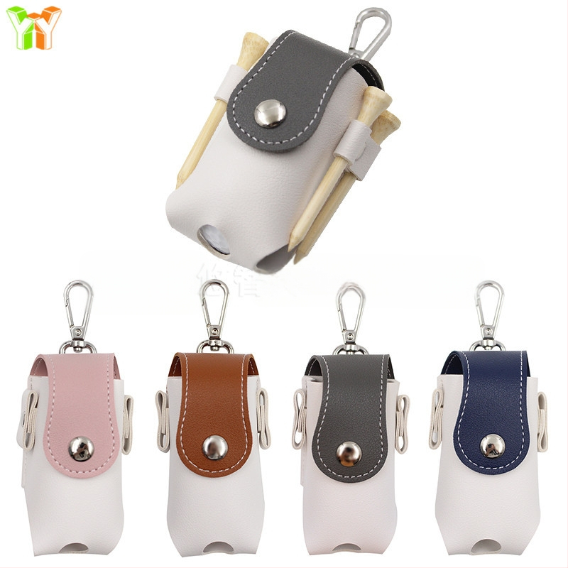 Japoniški ir korėjietiški spalvoti golfo krepšiai, golfo kamuoliukų kosmetikos krepšiai, 2 kamuoliukų smaigai, raktų pakabukai, sportiniai juosmens krepšiai