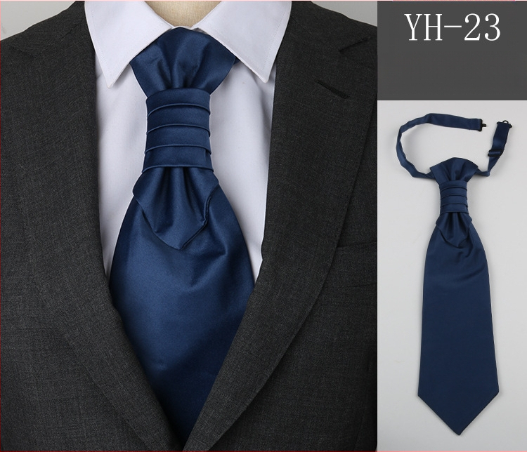 Vyriškas kaklaraištis Vestuvinis jaunikio vakarienės susitikimo kostiumas džentelmeniškas suknelė britiško stiliaus vyno raudonumo dirbtinio šilko Honkongo mazgas