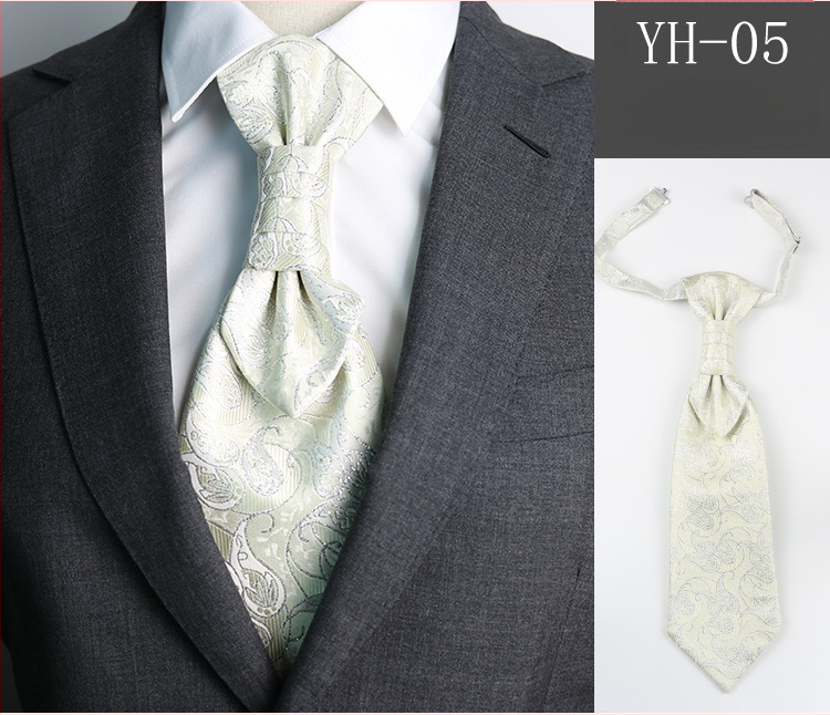 Vyriškas kaklaraištis Vestuvinis jaunikio vakarienės susitikimo kostiumas džentelmeniškas suknelė britiško stiliaus vyno raudonumo dirbtinio šilko Honkongo mazgas