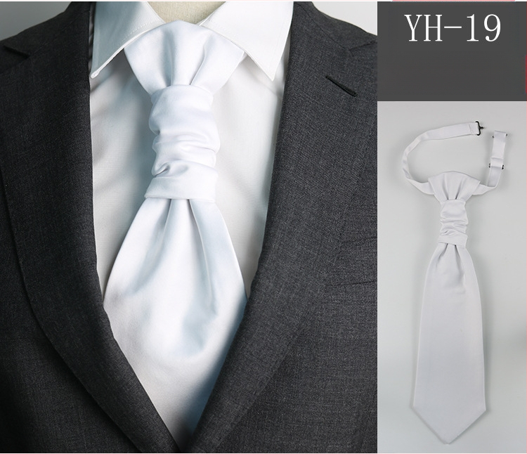 Vyriškas kaklaraištis Vestuvinis jaunikio vakarienės susitikimo kostiumas džentelmeniškas suknelė britiško stiliaus vyno raudonumo dirbtinio šilko Honkongo mazgas