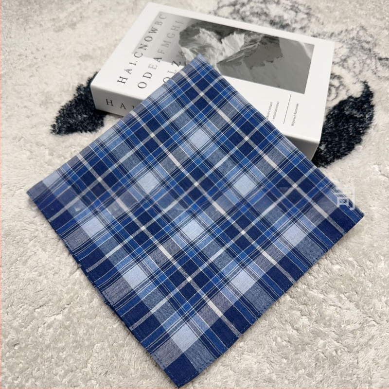 Įvairių spalvų kostiumas klasikinis vyriškas languotas dryžuotas medvilninis nosinaitės formos prakaitinis rankšluostis kostiumas su kišeniniu rankšluosčiu urmu