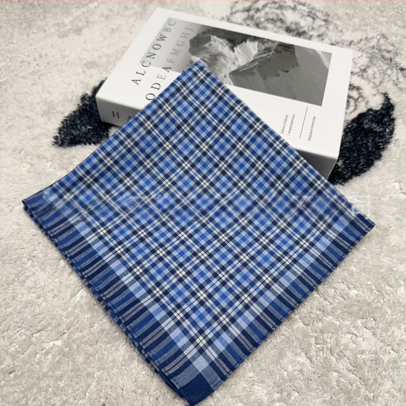 Įvairių spalvų kostiumas klasikinis vyriškas languotas dryžuotas medvilninis nosinaitės formos prakaitinis rankšluostis kostiumas su kišeniniu rankšluosčiu urmu