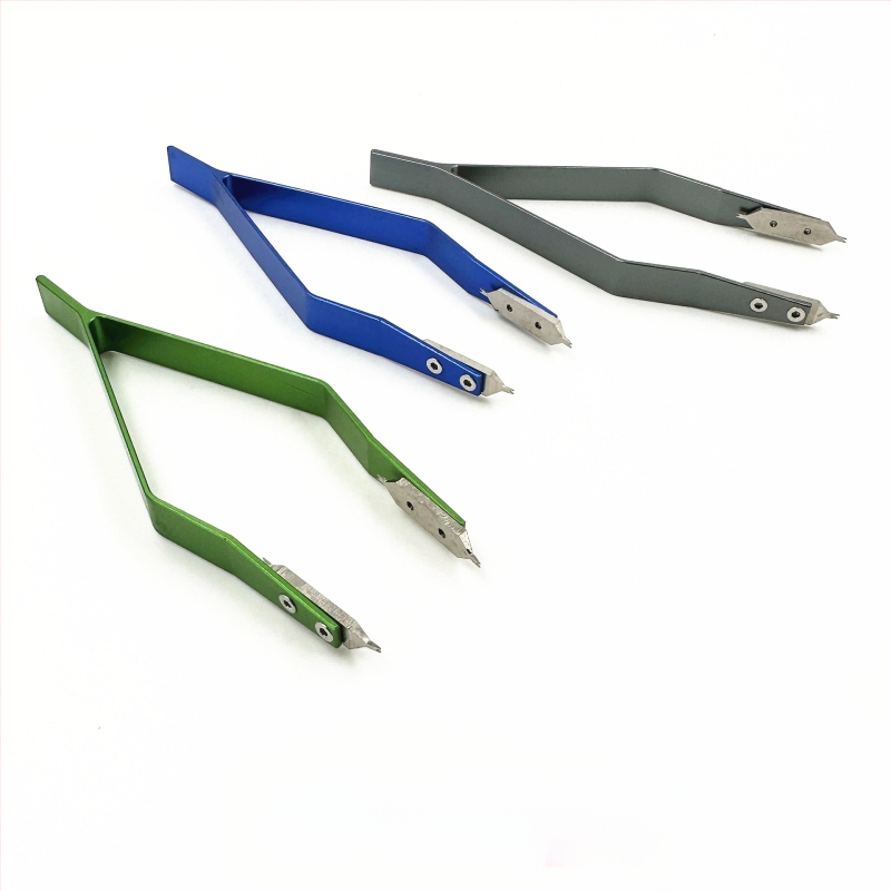 Kellaparandustööriistad, rihmarõnga tangid 7825 rihmarõnga eemaldamise tangid, rihmarõnga mutrivõti, V-kujulised rihmarõnga eemaldamise tangid, Y-kujuline rihmaeemaldaja