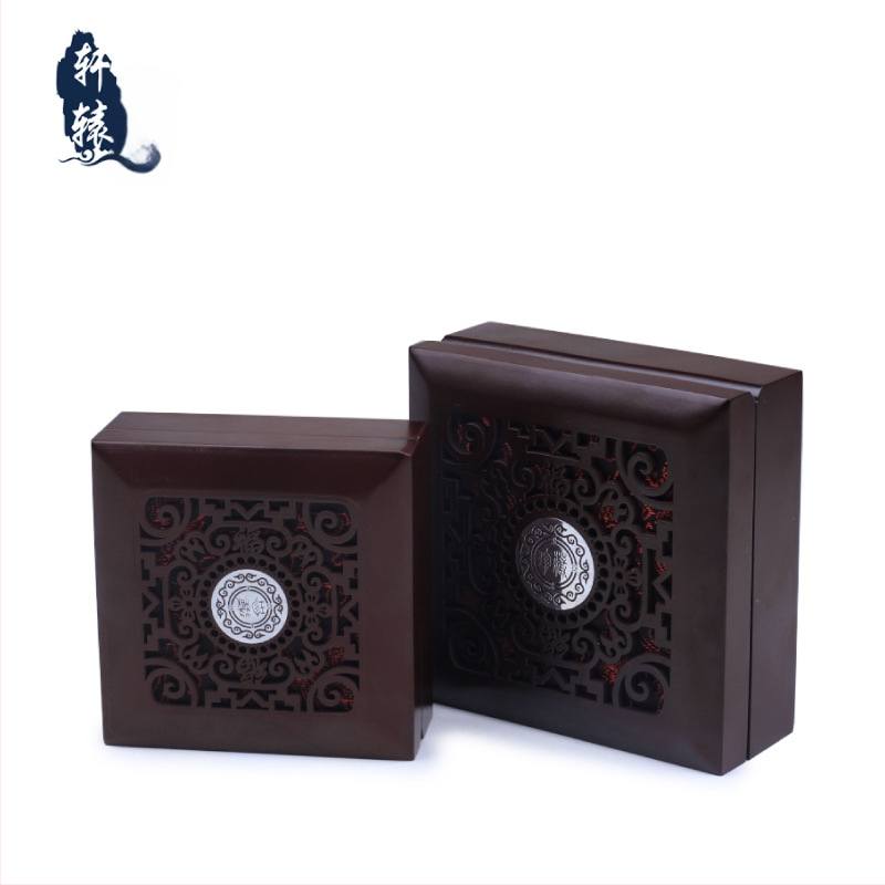 Nyaklánc ékszerdoboz klasszikus kerek karkötődoboz antik tárolódoboz háztartási ékszerdoboz csomagolódoboz ajándék