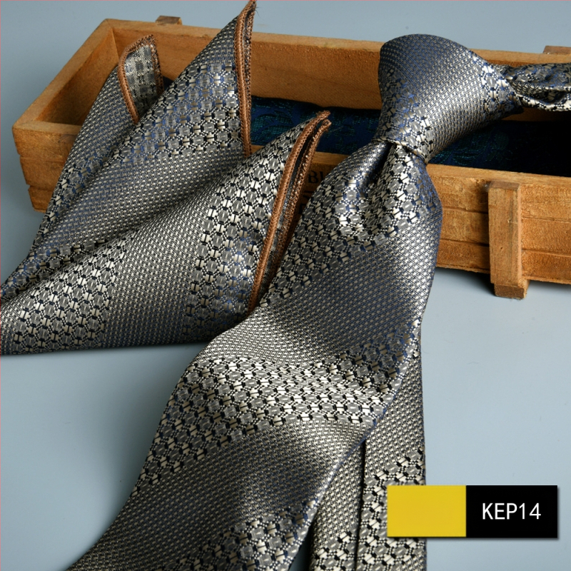 Vyriškas oficialus verslo kaklaraištis, dviejų dalių kostiumas, gėlėtas, 7,5 cm, rankomis plaktas, naujas, sandėlyje, žakardo, Šengdžou